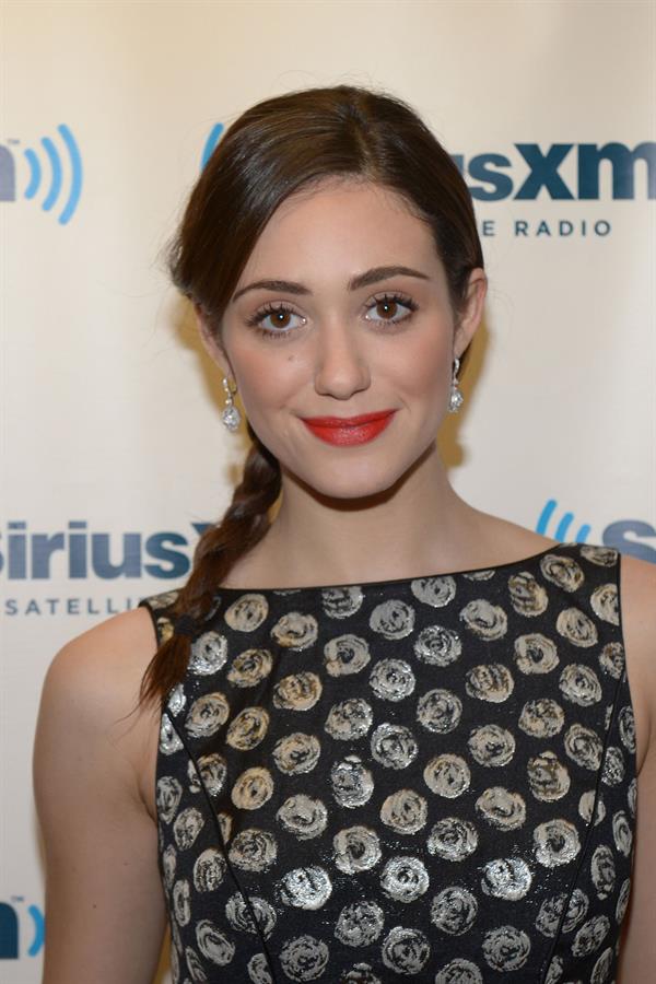Emmy Rossum At the SiriusM Studios in NY - 01/16/2013 