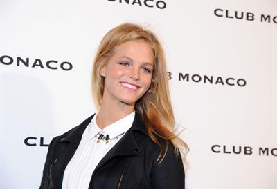 Erin Heatherton Club Monaco's Fifth Avenue Flagship Opening in New York - November 7, 2013 