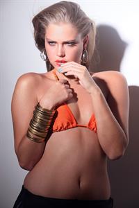 Esti Ginzburg in a bikini