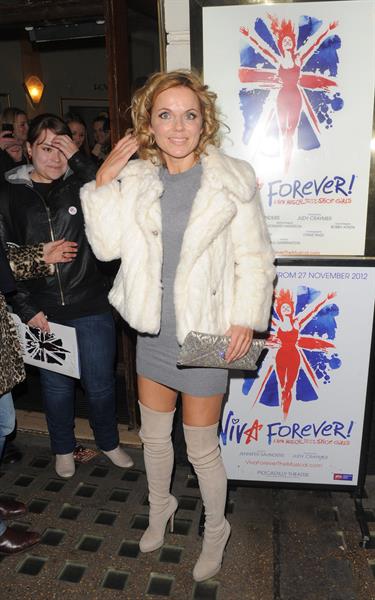 Geri Halliwell 'Viva Forever' at the Piccadilly Theatre in London 12/18/12 