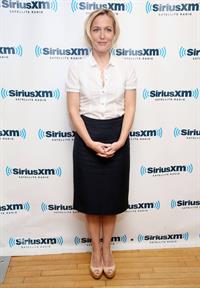 Gillian Anderson Visits the SiriusXM Studios (May 16, 2013) 