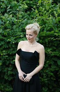 Gillian Anderson Fashion Rules Exhibition launch party in London July 4, 2013 