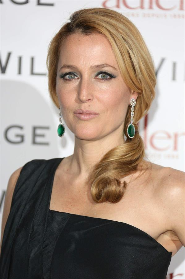 Gillian Anderson attends private dinner hosted by William Vintage February 8, 2013 in London 