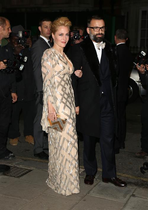 Gillian Anderson  Harper’s Bazaar Women of the Year Awards in London - October 31, 2012 