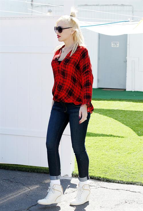 Gwen Stefani in Malibu 10/19/13  