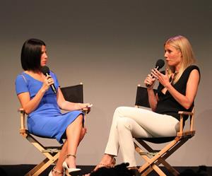 Gwyneth Paltrow attends 'Meet The Developer' at the Apple Store Soho in NY May 7, 2013 