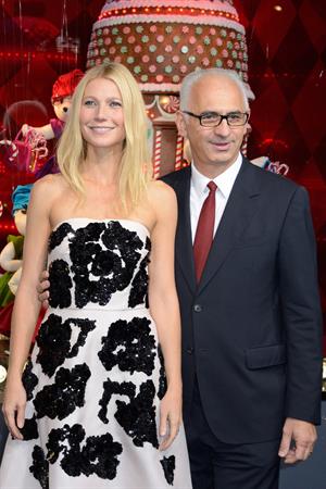 Gwyneth Paltrow Printemps Christmas Decorations Inauguration In Paris -- Nov. 7, 2013 