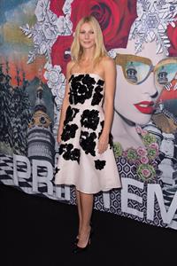 Gwyneth Paltrow Printemps Christmas Decorations Inauguration In Paris -- Nov. 7, 2013 
