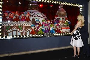 Gwyneth Paltrow Printemps Christmas Decorations Inauguration In Paris -- Nov. 7, 2013 