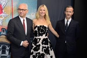 Gwyneth Paltrow Printemps Christmas Decorations Inauguration In Paris -- Nov. 7, 2013 