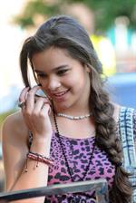Hailee Steinfeld filming 'Can A Song Save Your Life' 7/9/12 