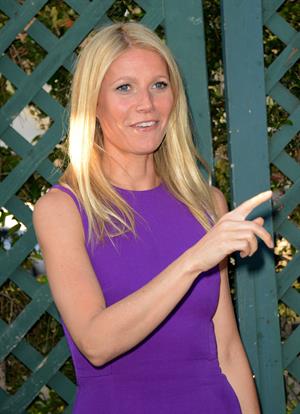 Gwyneth Paltrow Tracy Anderson flagship studio opening in Brentwood 4/4/13 