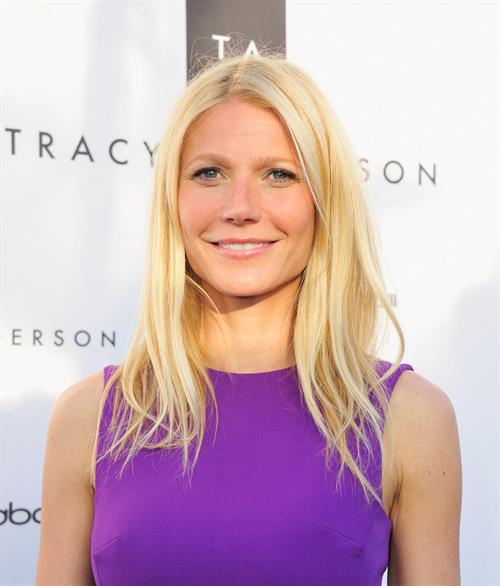 Gwyneth Paltrow Tracy Anderson flagship studio opening in Brentwood 4/4/13 