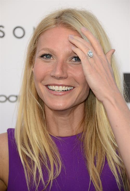 Gwyneth Paltrow Tracy Anderson flagship studio opening in Brentwood 4/4/13 