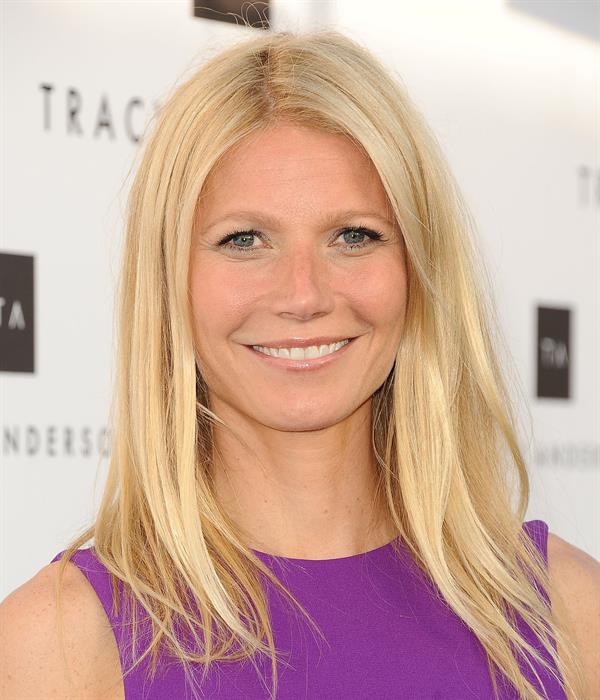 Gwyneth Paltrow Tracy Anderson flagship studio opening in Brentwood 4/4/13 