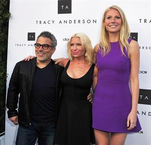 Gwyneth Paltrow Tracy Anderson flagship studio opening in Brentwood 4/4/13 