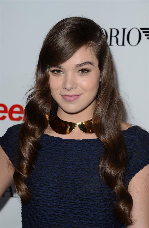 Hailee Steinfeld attends Teen Vogue 10th anniversary Young Hollywood party Beverly Hills 9/27/12 