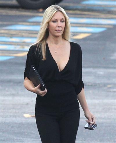 Heather Locklear - Set of 'Scary Movie 5' in Atlanta - September 18, 2012