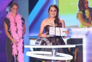 Heather Morris at Nickelodeon's 2012 TeenNick HALO Awards at Hollywood Palladium in Hollywood on Nov. 17, 2012 