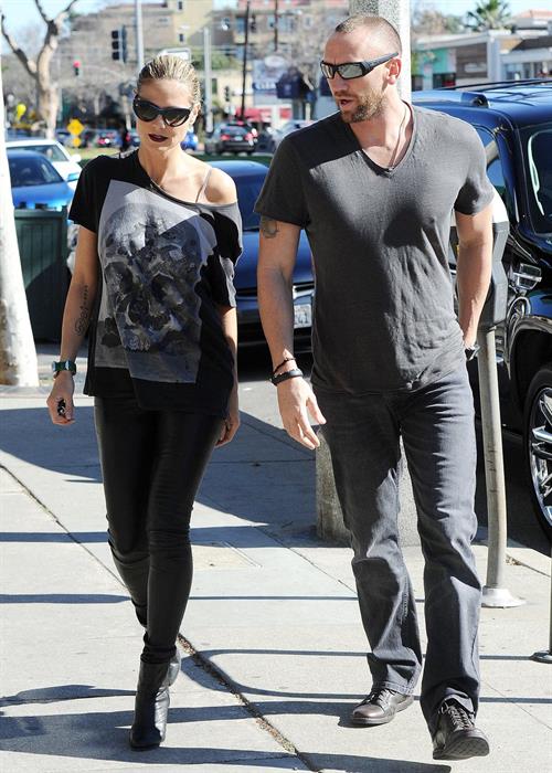 Heidi Klum Grocery shopping in Brentwood