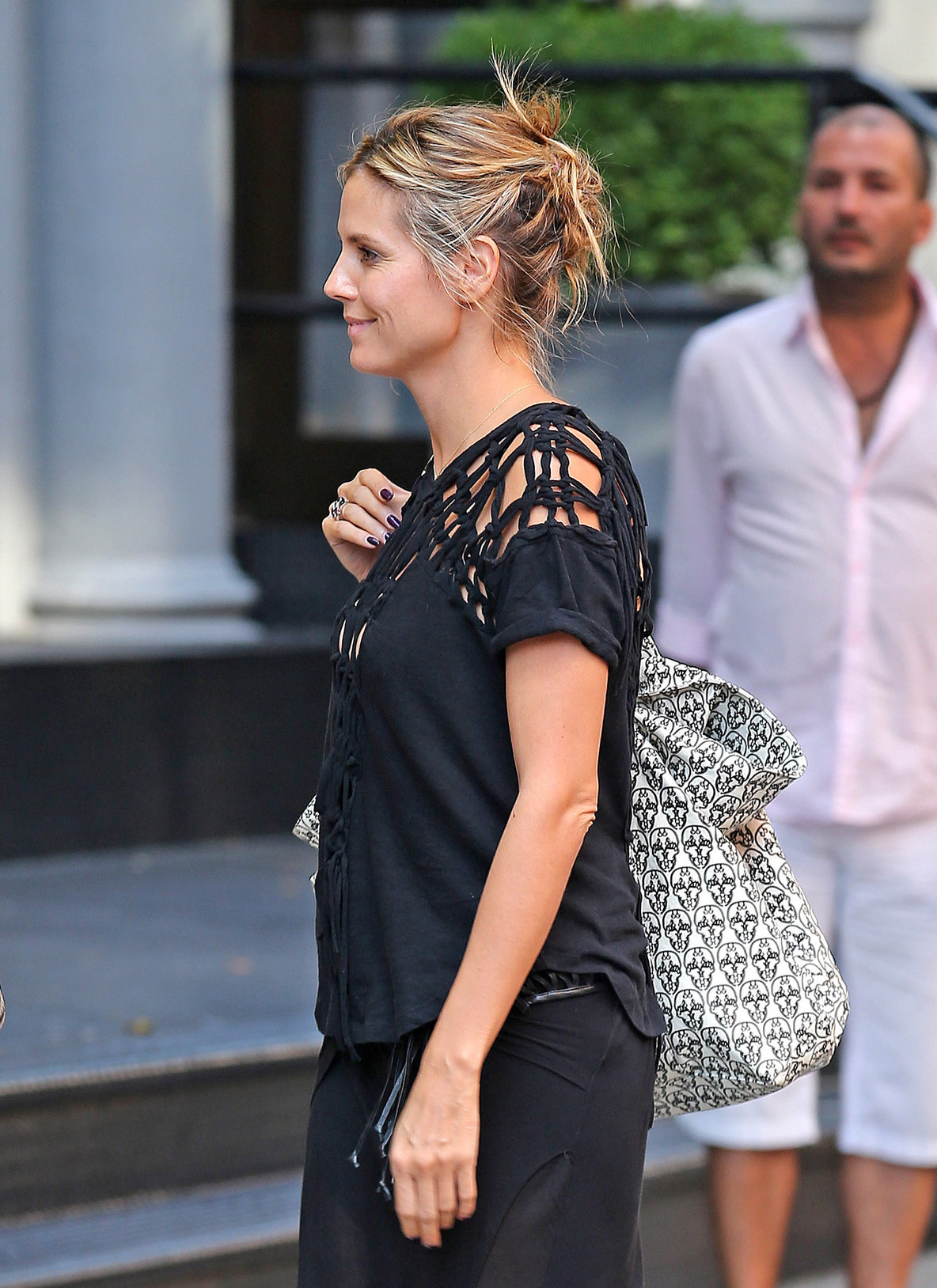 Heidi Klum - Heading to Cipriani in NYC - August 12, 2012