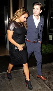 Vanessa White Leaving Novikov Restaurant in London - November 14, 2012 