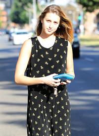 Whitney Port Running errands in Brentwood (October 13, 2012) 