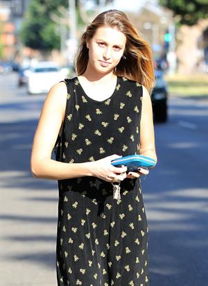 Whitney Port Running errands in Brentwood (October 13, 2012) 