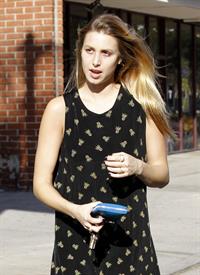 Whitney Port Running errands in Brentwood (October 13, 2012) 