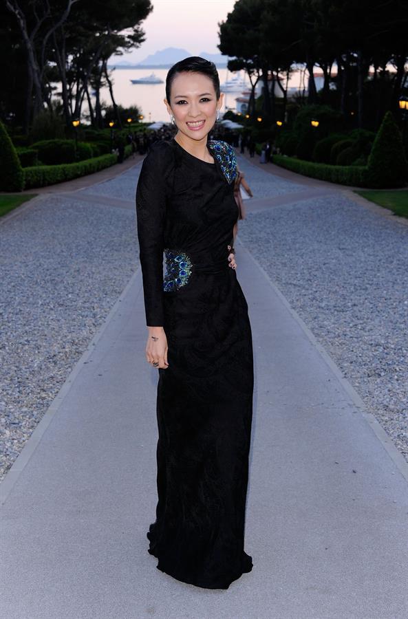 Zhang Ziyi amfars Cinema Against AIDS Gala in Antibes France on May 19, 2011