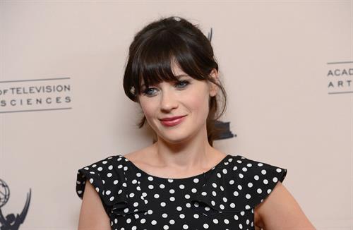 Zooey Deschanel - The Academy of Television Arts & Sciences Performers Peer Group Cocktail Reception in Universal City - Aug 20, 2012