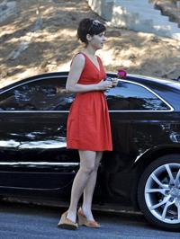Zooey Deschanel - O&A in Los Angeles - August 5, 2012