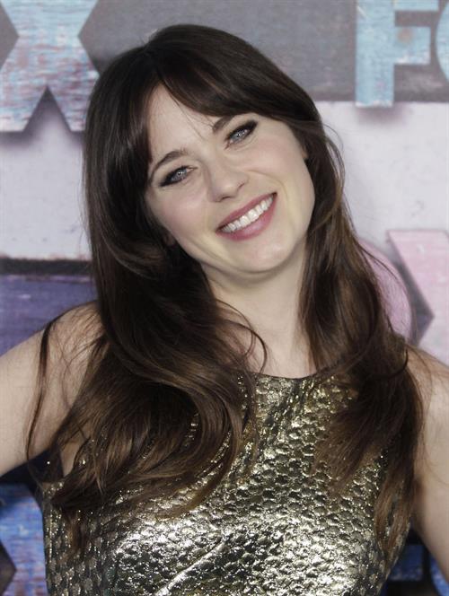 Zooey Deschanel - Arrives the FOX All-Star Party Soho House in West Hollywood 23.07.12