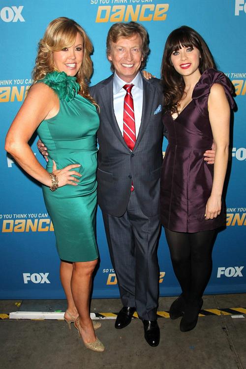 Zooey Deschanel Pictures Zooey Deschanel - So You Think You Can Dance 200th Episode Celebration in Los Angeles on June 25, 2012