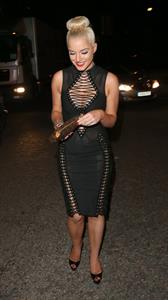 Helen Flanagan FHM Sept issue launch at Whisky Mist nightclub in London 7/30/13 