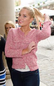 Helen Flanagan - Launches PETA's campaign to raise awareness of the use of eotic animal skins in London (23.05.2013) 