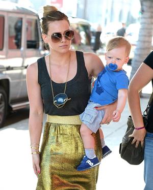 Hilary Duff out and about in Hollywood 3/15/13 