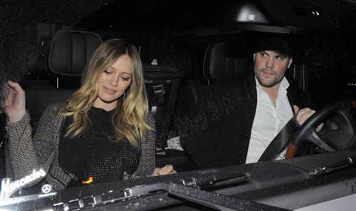 Hilary Duff Pictures Hilary Duff - Night out in Los Angeles on January 26, 2013
