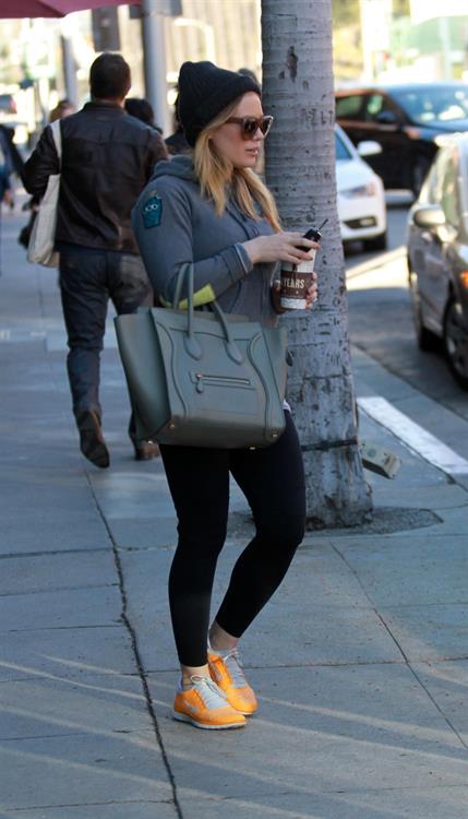 Hilary Duff Leaving a doctor’s office in Beverly Hills - Jan 16 2013 