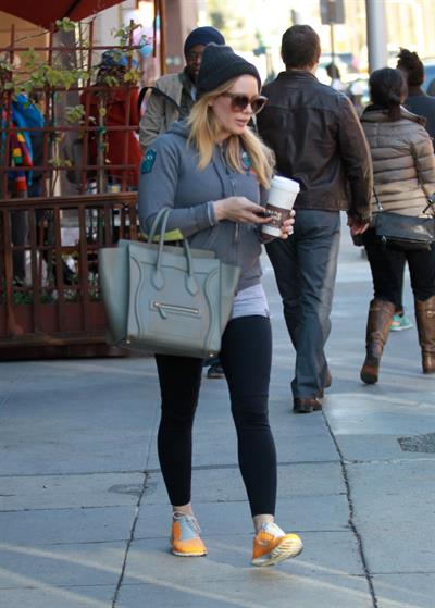 Hilary Duff Leaving a doctor’s office in Beverly Hills - Jan 16 2013 