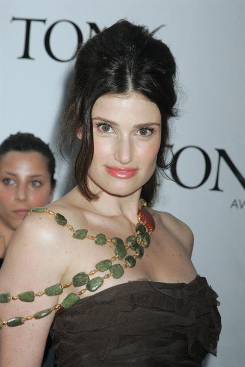 Idina Menzel at 62nd Annual Tony Awards on June 15, 2008