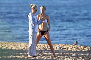 Ireland Baldwin bikinis at beach in Maui 10/21/12 