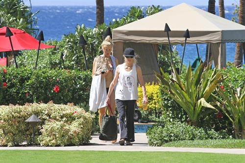 Ireland Baldwin bikinis at beach in Maui 10/21/12 