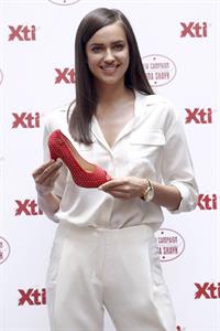 Irina Shayk launches the new TI Footwear Line in Madrid - May 10, 2013