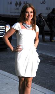 Isla Fisher Late Show with David Letterman in New York City