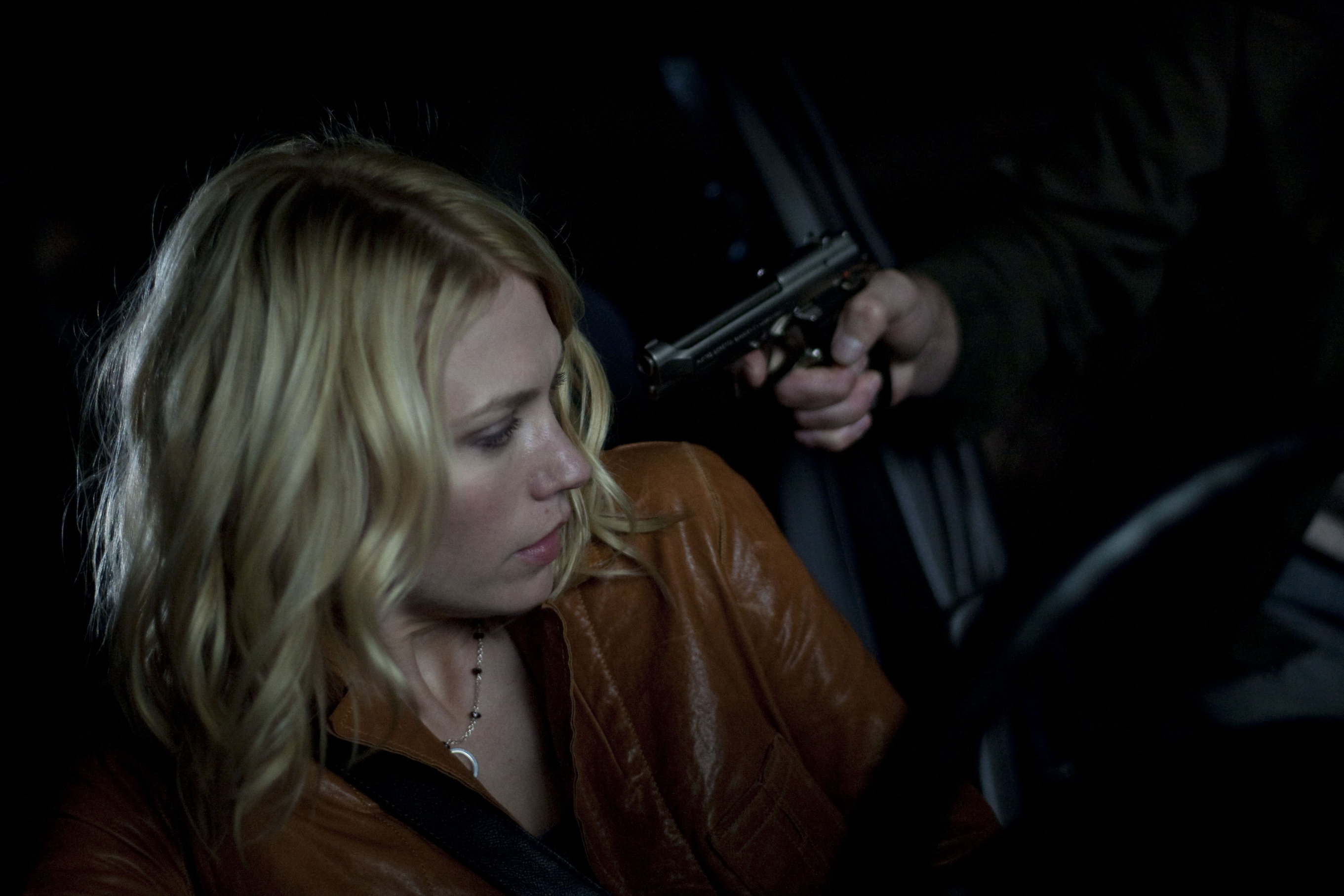 January Jones Seeking Justice stills 