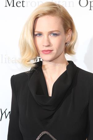January Jones Metropolitan Opera Gala Premiere of Manon in New York on March 26, 2012 