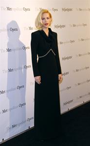 January Jones Metropolitan Opera Gala Premiere of Manon in New York on March 26, 2012 
