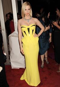 January Jones attends the Metropolitan Museum of Arts Costume Institute Gala on May 7, 2012