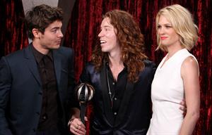 January Jones espy awards at Nokia Theatre in Los Angeles Live on July 14, 2010 